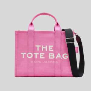 pink canvas marc jacobs tote bag