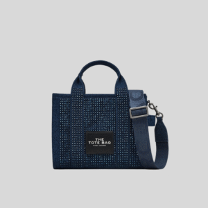 Crystal Denim Small Tote Bag