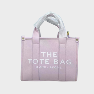 Pink Color Tote Bag