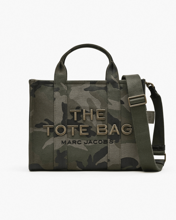 Camo Jacquard Tote Bag