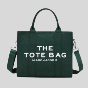green Canvas Marc Jacobs Tote Bag
